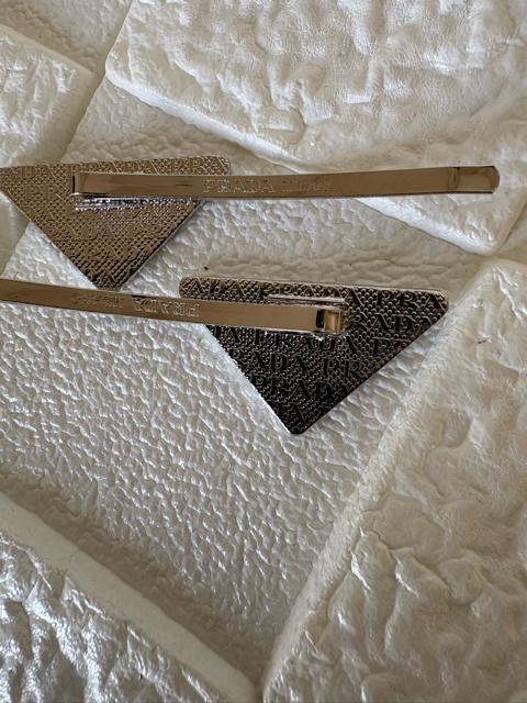 PRADAヴィンテージヘアピン ブラック2点セット < 女性アクセサリー/時計 PRADAヴィンテージヘアピン ブラック2点セット < 女性アクセサリー/時計の