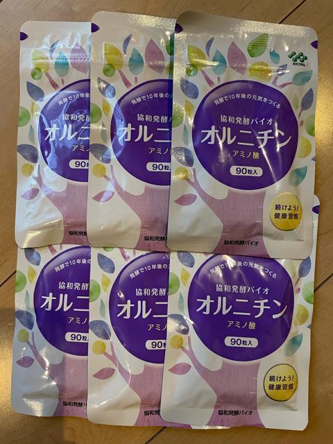 協和発酵バイオ オルニチン アミノ酸 90粒入 6袋セット < ヘルス/ビューティー 協和発酵バイオ オルニチン アミノ酸 90粒入 6袋セット < ヘルス/ビューティーの