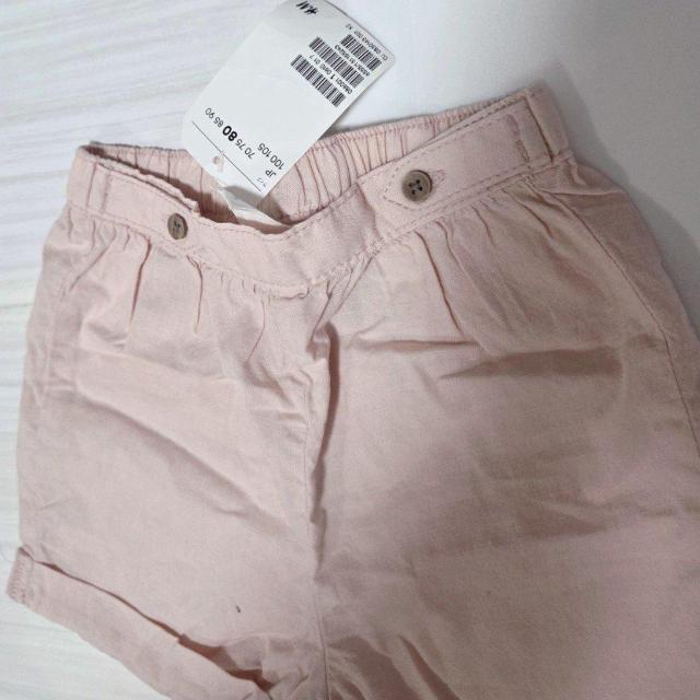 �V�i�^�O�t�� H&M �s���N�̃V���[�g�p���c�T�C�Y80 �������� �� �L�b�Y/�x�r�[�� 