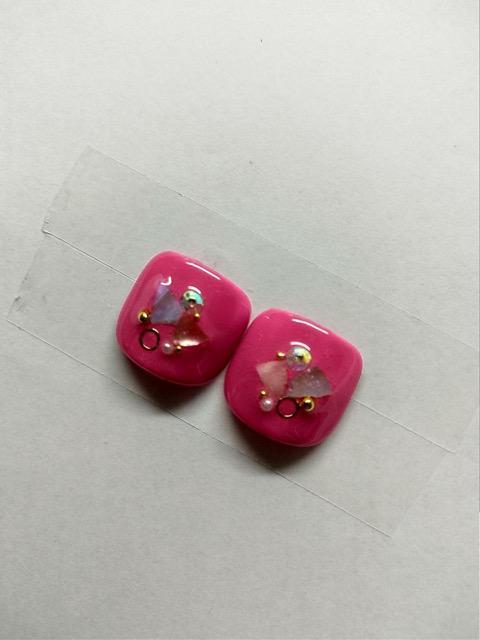 LBNYLA☆親指ペディ♪ マゼンタ、大人、綺麗、夏 < 香水/コスメ/ネイル  LBNYLA☆親指ペディ♪ マゼンタ、大人、綺麗、夏 < 香水/コスメ/ネイルの