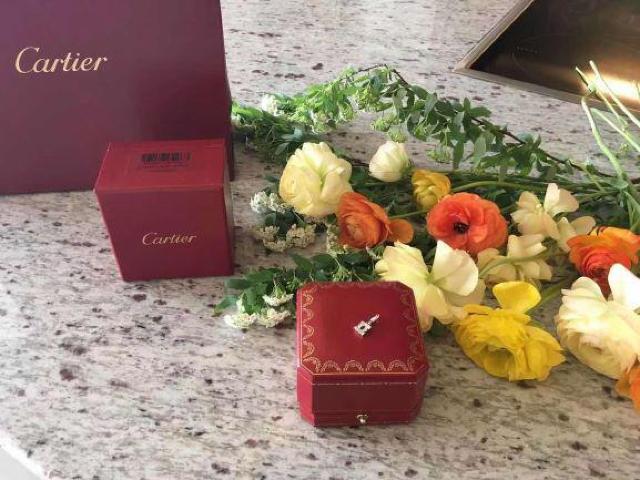 ★正規品★Cartier★2Cベビーチャーム&リング#8.0★750WG < ブランド  ★正規品★Cartier★2Cベビーチャーム&リング#8.0★750WG < ブランドの