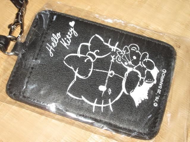 未使用☆ハローキティ*パスケースIDカードケース(ブラック) < おもちゃ  未使用☆ハローキティ*パスケースIDカードケース(ブラック) < おもちゃの