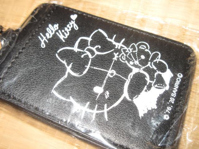 未使用☆ハローキティ*パスケースIDカードケース(ブラック) < おもちゃ  未使用☆ハローキティ*パスケースIDカードケース(ブラック) < おもちゃの