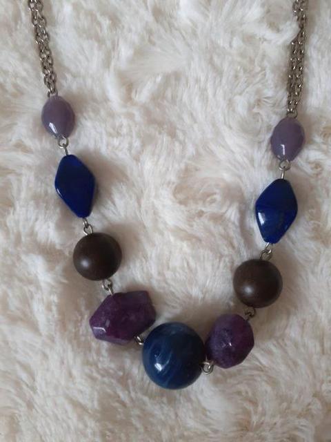 新品■worldcollezione◆定価1050円 大ぶりビーズ レオパード柄リボン ネックレス < 女性アクセサリー/時計  新品■worldcollezione◆定価1050円 大ぶりビーズ レオパード柄リボン ネックレス < 女性アクセサリー/時計の