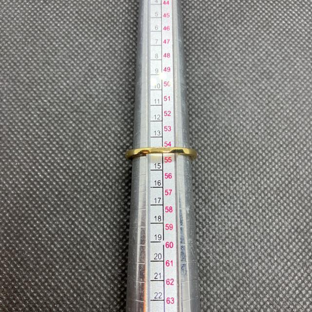 即決 S925 シルバー ゴールドカラー リング 指輪 14号 < 女性アクセサリー/時計  即決 S925 シルバー ゴールドカラー リング 指輪 14号 < 女性アクセサリー/時計の