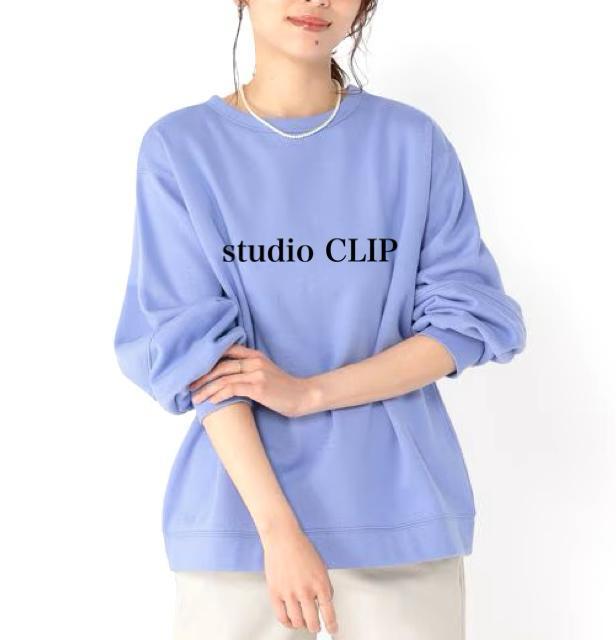 新品 studio CLIP★ クルーネックプルオーバー < 女性ファッション  新品 studio CLIP★ クルーネックプルオーバー  < 女性ファッションの