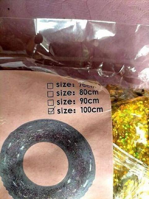 ★sequin swimming ring 浮き輪 未開封品 < ホビー  ★sequin swimming ring 浮き輪 未開封品 < ホビーの