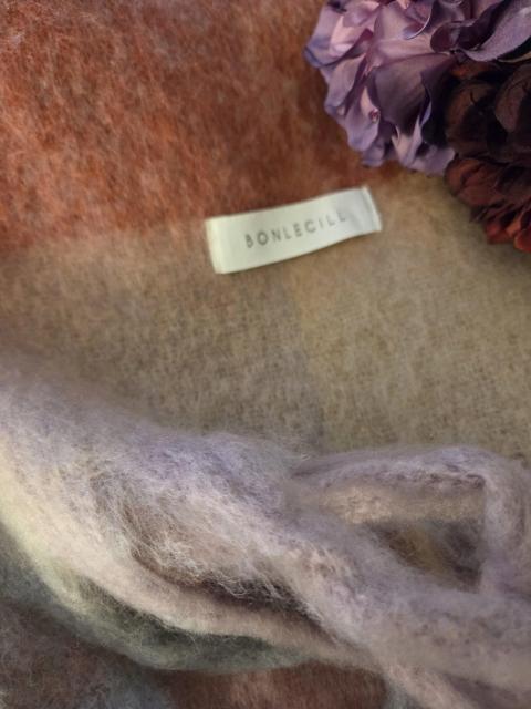 BONLECILLマフラー★マルチチェックのふわふわボリュームマフラー/新品♪ < 女性ファッション BONLECILLマフラー★マルチチェックのふわふわボリュームマフラー/新品♪ < 女性ファッションの