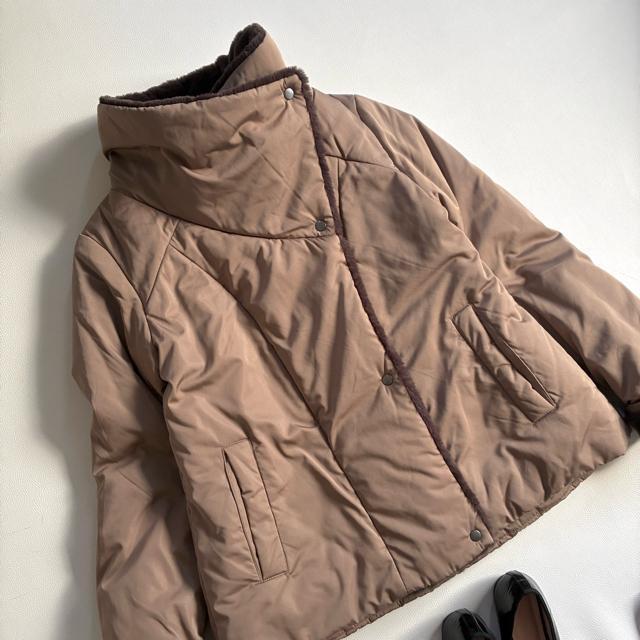 ◆未使用級◆ルイルエブティック◆ファージャケット◆ブルゾン◆モカベージュ◆S < 女性ファッション ◆未使用級◆ルイルエブティック◆ファージャケット◆ブルゾン◆モカベージュ◆S < 女性ファッションの