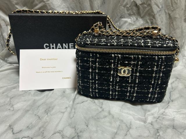 CHANEL VIP��p �c�C�[�h�V�����_�[�o�b�O  �� �z�r�[�� 