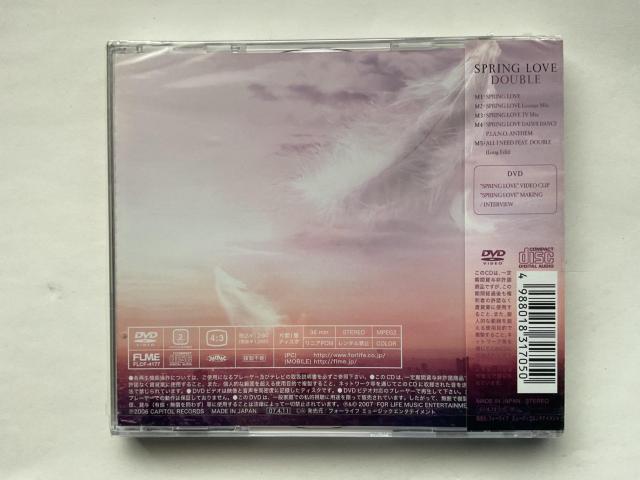 DOUBLE Spring Love CD+DVD FLCF-4177 ���J�� �� CD/DVD/�r�f�I�� 