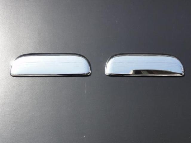 クロームメッキドアハンドルカバー KeiピノモコラピュタスピアーノキャロルAZ-ワゴンプレオ < 自動車/バイク クロームメッキドアハンドルカバー KeiピノモコラピュタスピアーノキャロルAZ-ワゴンプレオ < 自動車/バイク