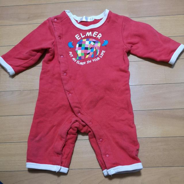 70cmロンパース < キッズ/ベビー 70cmロンパース < キッズ/ベビーの