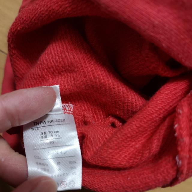 70cmロンパース < キッズ/ベビー 70cmロンパース < キッズ/ベビーの