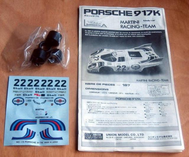 ユニオン 1/24 ポルシェ917K マルティニ レーシングチーム < ホビー ユニオン 1/24 ポルシェ917K マルティニ レーシングチーム < ホビーの