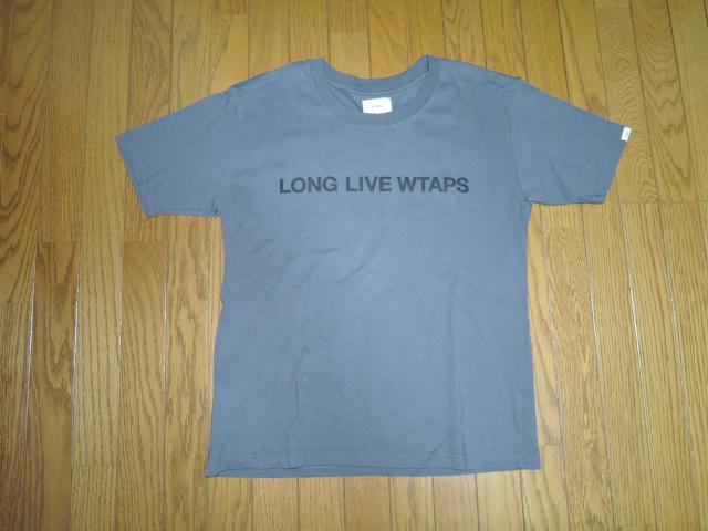 WTAPS �_�u���^�b�v�X T�V���c 00 XS ���S LOGO ���b�Z�[�WTEE LONG LIVE WTAPS  �� �u�����h�� 