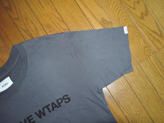 WTAPS �_�u���^�b�v�X T�V���c 00 XS ���S LOGO ���b�Z�[�WTEE LONG LIVE WTAPS �� �u�����h�� 