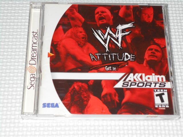 DC★WWF ATTITUDE 海外版 北米版ドリームキャスト < ゲーム本体/ソフト  DC★WWF ATTITUDE 海外版 北米版ドリームキャスト  < ゲーム本体/ソフトの