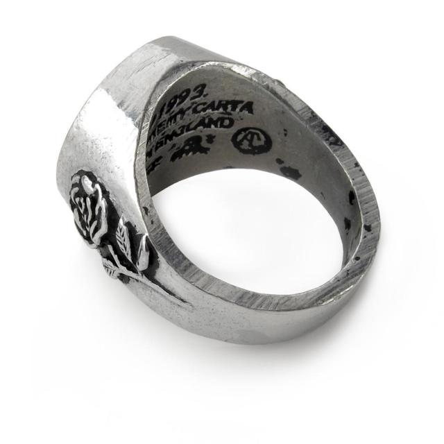 Alchemy Gothic: Roseus Pentagram Ring  ANZT[/v 