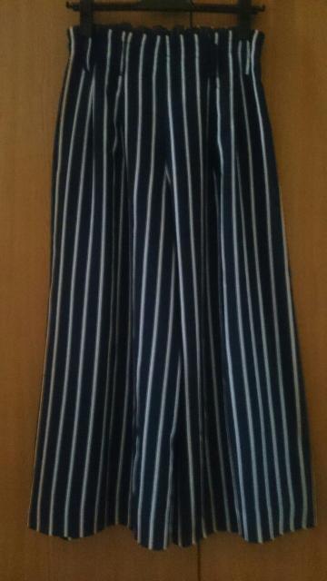 CECIL McBEE セシルマクビー☆フレアワイドパンツ★ストライプ☆ < ブランド  CECIL McBEE セシルマクビー☆フレアワイドパンツ★ストライプ☆ < ブランドの