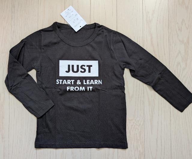 120★綿100%長袖Tシャツ★ロンT★新品★送料無料 < キッズ/ベビー  120★綿100%長袖Tシャツ★ロンT★新品★送料無料  < キッズ/ベビーの