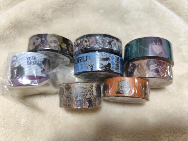 呪術廻戦 マスキングテープセット < アニメ/コミック/キャラクター 呪術廻戦 マスキングテープセット < アニメ/コミック/キャラクターの