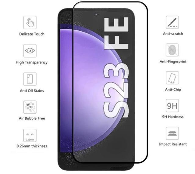 Galaxy S23 FE SCG24 ガラス フィルム 指紋認証対応 ギャラクシー s23fe フルグルー 全面接着 < 家電/AV  Galaxy S23 FE SCG24 ガラス フィルム 指紋認証対応 ギャラクシー s23fe フルグルー 全面接着 < 家電/AVの