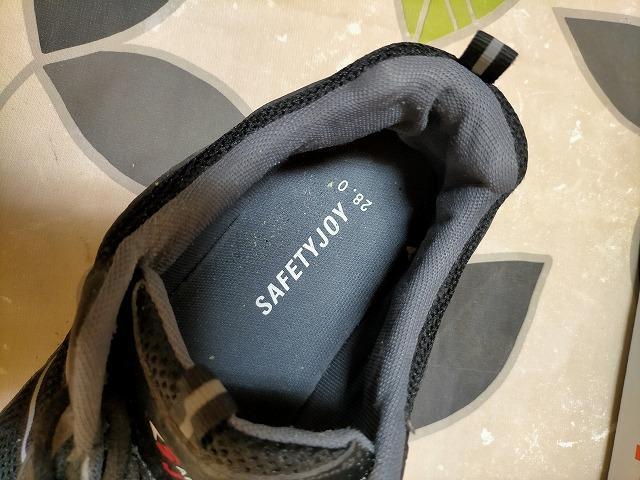 ◆安全靴 safety joy セイフティージョイ 28.0cm 中古品 < 男性ファッション  ◆安全靴 safety joy セイフティージョイ 28.0cm 中古品 < 男性ファッションの