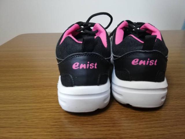 Enist ネイビー/ピンク スニーカー 24.5cm < 女性ファッション Enist ネイビー/ピンク スニーカー 24.5cm < 女性ファッションの