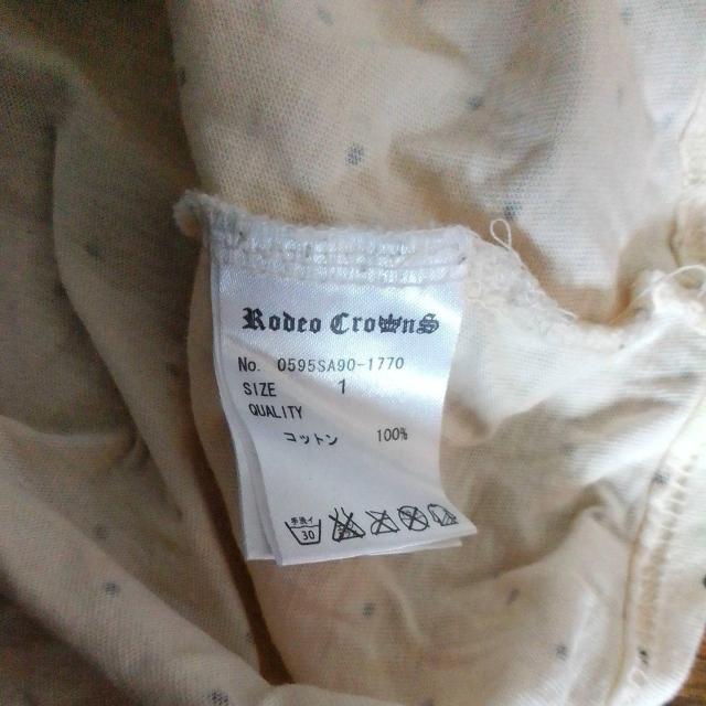 RODEO CROWNS 1号 Sサイズ 長袖Tシャツ ドット < ブランド RODEO CROWNS 1号 Sサイズ 長袖Tシャツ ドット < ブランドの