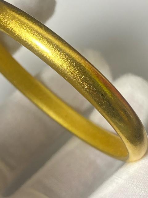 【至宝】古金 赤金 腕輪 バングル 約29.3g 地金 資産 骨董 コレクター必見 直径約58mm-60mm 24金相当 < 女性アクセサリー/時計 【至宝】古金 赤金 腕輪 バングル 約29.3g 地金 資産 骨董 コレクター必見 直径約58mm-60mm 24金相当 < 女性アクセサリー/時計の