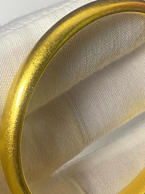 【至宝】古金 赤金 腕輪 バングル 約29.3g 地金 資産 骨董 コレクター必見 直径約58mm-60mm 24金相当 < 女性アクセサリー/時計 【至宝】古金 赤金 腕輪 バングル 約29.3g 地金 資産 骨董 コレクター必見 直径約58mm-60mm 24金相当 < 女性アクセサリー/時計の