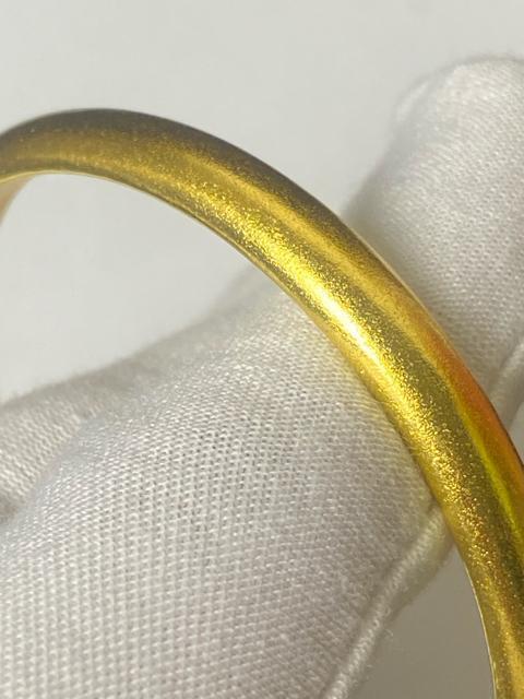 【至宝】古金 赤金 腕輪 バングル 約29.3g 地金 資産 骨董 コレクター必見 直径約58mm-60mm 24金相当 < 女性アクセサリー/時計 【至宝】古金 赤金 腕輪 バングル 約29.3g 地金 資産 骨董 コレクター必見 直径約58mm-60mm 24金相当 < 女性アクセサリー/時計の