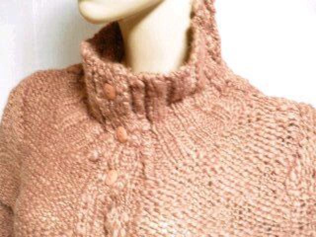 【フェリシモ】《New》(大きいサイズ)ナチュラル★ざっくりニット<ブラウン> < ブランド 【フェリシモ】《New》(大きいサイズ)ナチュラル★ざっくりニット<ブラウン> < ブランドの