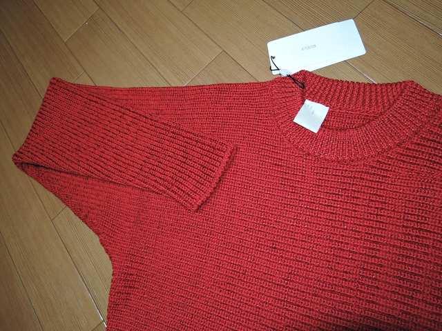 新品ミスターハリウッドN.HOOLYWOODレーヨンニット38赤セーター < ブランド  新品ミスターハリウッドN.HOOLYWOODレーヨンニット38赤セーター < ブランドの