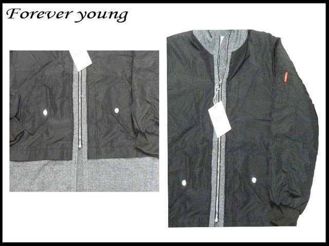 新 Forever young のフード付ロングジャケット XL < 男性ファッション  新 Forever young のフード付ロングジャケット XL < 男性ファッションの