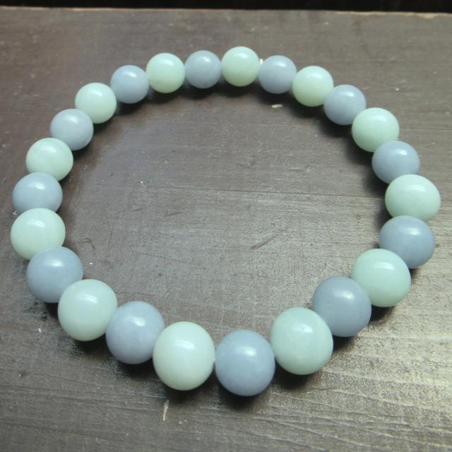 エンジェライトxアマゾナイトブレスレット < 男性アクセサリー/時計 エンジェライトxアマゾナイトブレスレット < 男性アクセサリー/時計の