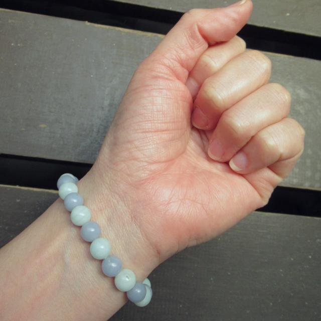 エンジェライトxアマゾナイトブレスレット < 男性アクセサリー/時計 エンジェライトxアマゾナイトブレスレット < 男性アクセサリー/時計の