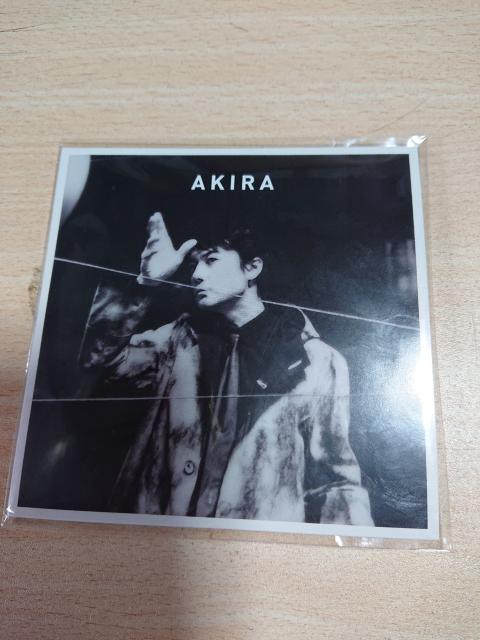 福山雅治 NEW ALBUM 「AKIRA」初回予約購入特典 コースター(値下 < タレントグッズ  福山雅治 NEW ALBUM 「AKIRA」初回予約購入特典 コースター(値下  < タレントグッズの