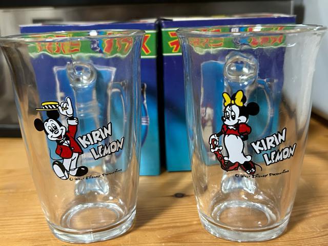 【非売品】キリンレモン ディズニー ホルングラス ミッキーマウス、ミニーマウス2個セット < ホビー  【非売品】キリンレモン ディズニー ホルングラス ミッキーマウス、ミニーマウス2個セット  < ホビーの