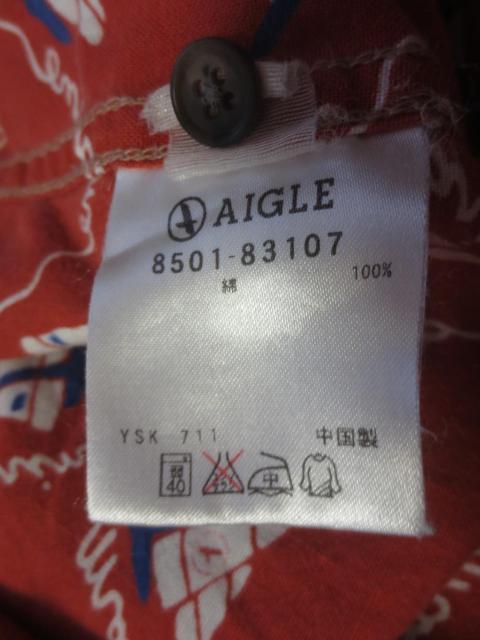 AIGLE  エーグル 綿 半袖 シャツ XL ヤマトインターナショナル < ブランド  AIGLE  エーグル 綿 半袖 シャツ XL ヤマトインターナショナル < ブランドの