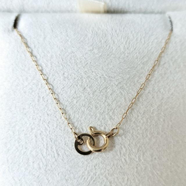 hum ハム ダイヤモンド リーフ ネックレス K18YG 1.0g < 女性アクセサリー/時計  hum ハム ダイヤモンド リーフ ネックレス K18YG 1.0g < 女性アクセサリー/時計の