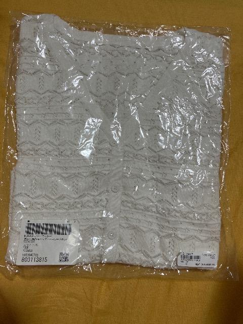 【デュラス】透かし編みキャンディースリーブニット < 女性ファッション  【デュラス】透かし編みキャンディースリーブニット  < 女性ファッションの