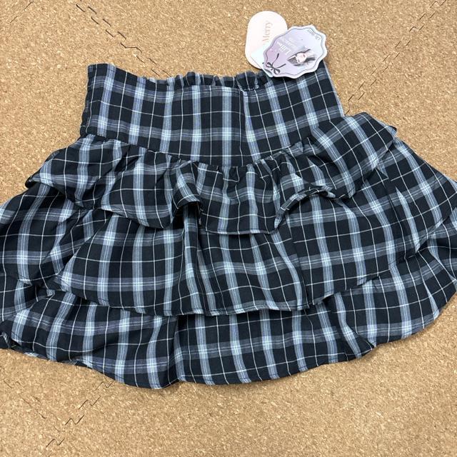 新品未使用タグ付きLLサイズ フレアスカート  ミニ LilyMerry チェック柄 < 女性ファッション  新品未使用タグ付きLLサイズ フレアスカート  ミニ LilyMerry チェック柄 < 女性ファッションの