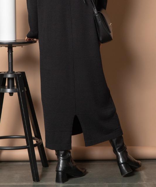 Bou JeloudWフェイストップス+Iラインニットワンピース < 女性ファッション Bou JeloudWフェイストップス+Iラインニットワンピース < 女性ファッションの