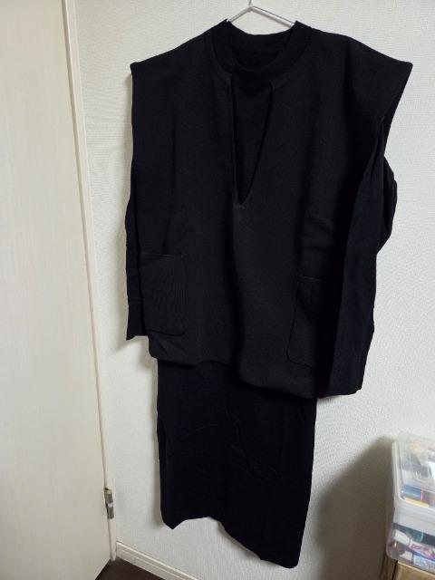 Bou JeloudWフェイストップス+Iラインニットワンピース < 女性ファッション Bou JeloudWフェイストップス+Iラインニットワンピース < 女性ファッションの