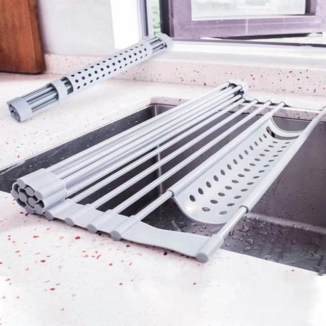 水切りラック シンク上 スリム 折りたたみ 水切りマット (52x32cm) < 家電/AV 水切りラック シンク上 スリム 折りたたみ 水切りマット (52x32cm) < 家電/AVの