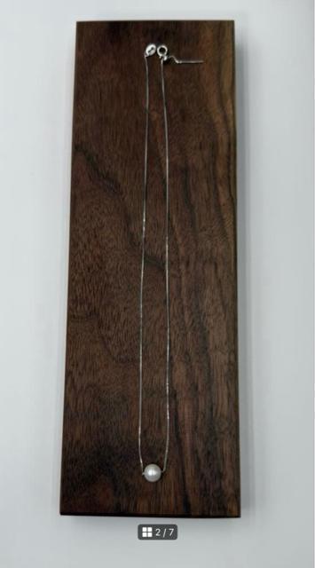 �V�R�W���^�� �~ 925�V���o�[ �l�b�N���X�@�^��7mm �� �����A�N�Z�T���[/���v�� 