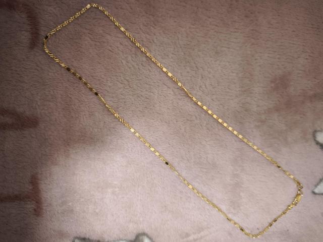 遺品整理 ネックレス 18k刻印有り 60cm < 女性アクセサリー/時計 遺品整理 ネックレス 18k刻印有り 60cm < 女性アクセサリー/時計の