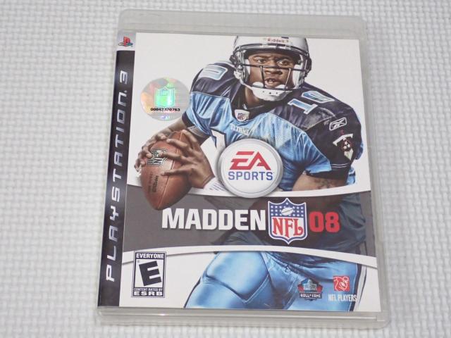 PS3★MADDEN NFL 08 海外版 北米版★箱付・説明書付・ソフト付 < ゲーム本体/ソフト PS3★MADDEN NFL 08 海外版 北米版★箱付・説明書付・ソフト付 < ゲーム本体/ソフトの
